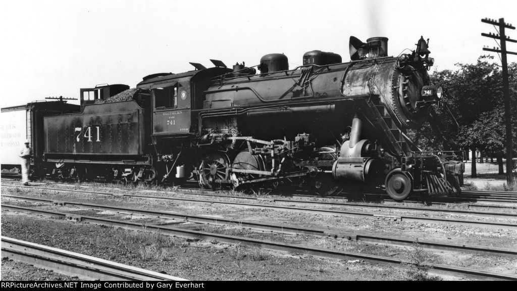 SOU 2-8-0 #741 - Southern Rwy